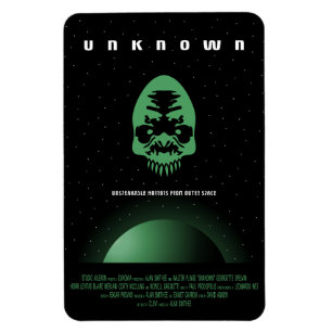 Skräckfilmsannons för Sci-Fi, Okänd Magnet