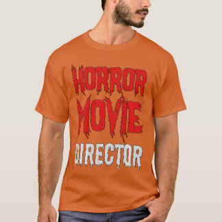 Skräckfilmsregissör pojke t shirt