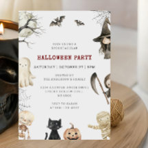 Skräckfylld Halloweenfest