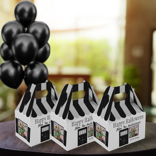 Skräckhus Halloween-fest Presentaskar (Skapare uppladdad)