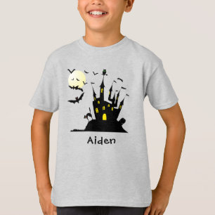 Skräckhus med namn t shirt