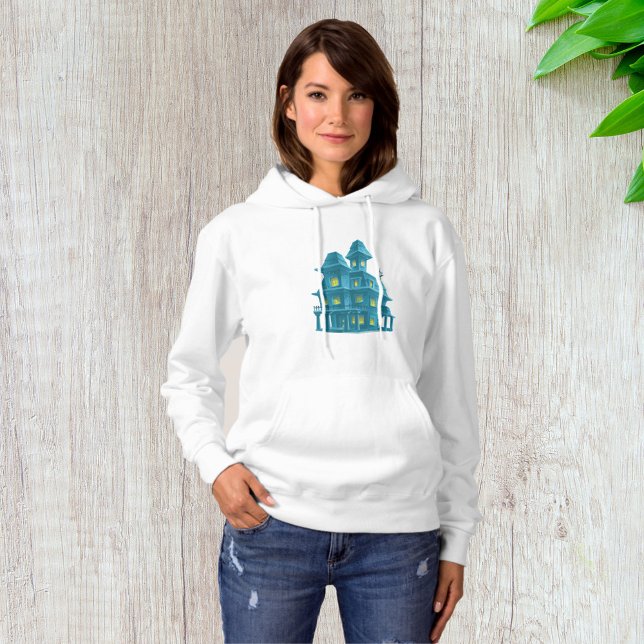 Skräckhus Spöklik Halloween Spökherrgård T Shirt (Skapare uppladdad)