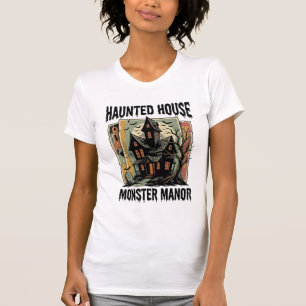 Skräckhus Tröja Vintage Monster Manor Design
