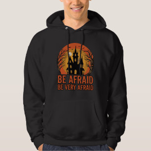 Skräckhus Var Rädslig Vintage Halloween-design_1 Hoodie