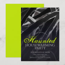 Skräckhusvärmegrå Grön Halloweenfest