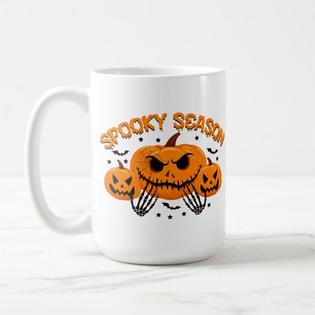 Skräckiga säsongen kaffemugg (Vänster)