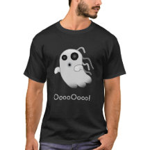 Skräckinjagande spökeEmoji T-tröja