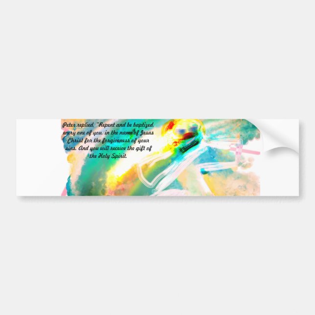 Skräckkorgsstämpel för mugg-presentkort bildekal (Framsidan)