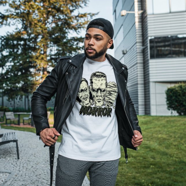 skräckmonster Halloween T-Shirt (Skapare uppladdad)