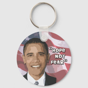 SkräckObama för hopp inte bylte Nyckelring