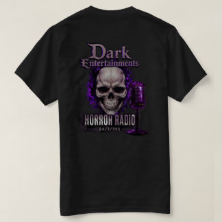 Skräckradio Dark Ents Dödskalle T-shirt