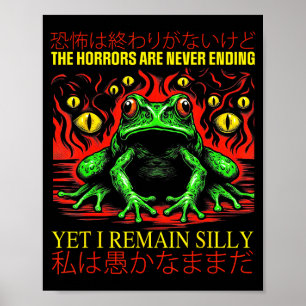 Skräcksligheterna tar aldrig slut men jag förblir poster