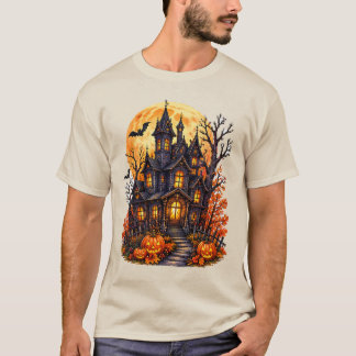 Skräckslott Halloween Fullmåne T Shirt