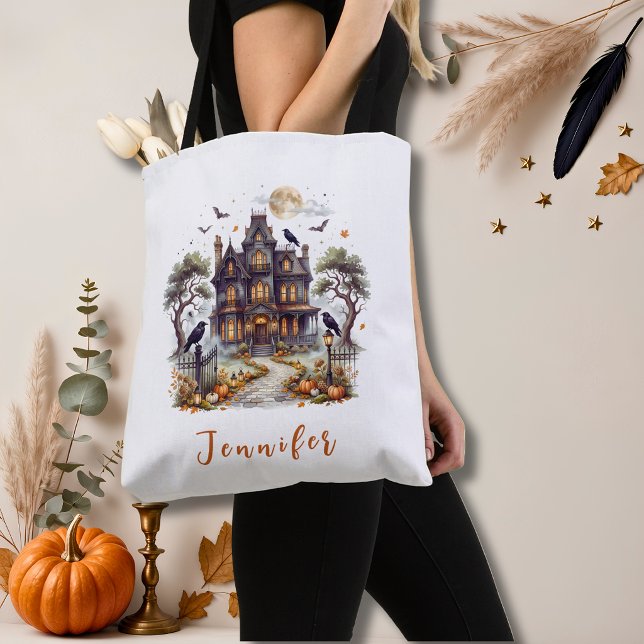 Skräckslott Halloween  Tygkasse (Skapare uppladdad)