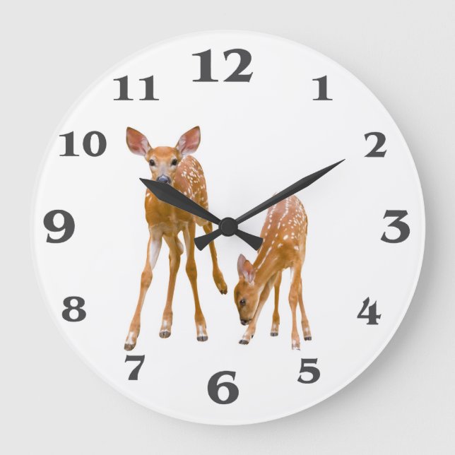 Skräddarbild för Round-Large-Wall-Clock Stor Klocka (Framsida)