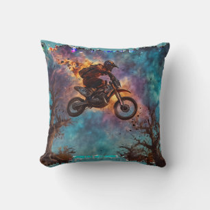 Skräddarma elden - Dirt-cycle Rider Kudde