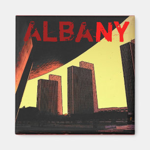 Skräddarsy Albany magnet -