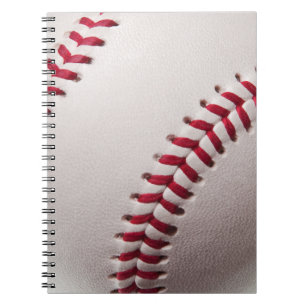 Skräddarsy baseball - anteckningsbok med spiral