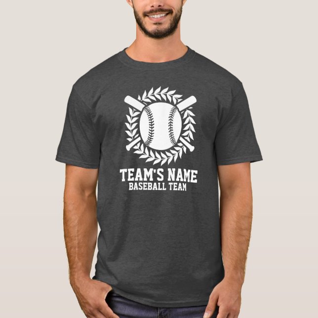 Skräddarsy basketlagen tee (Framsida)