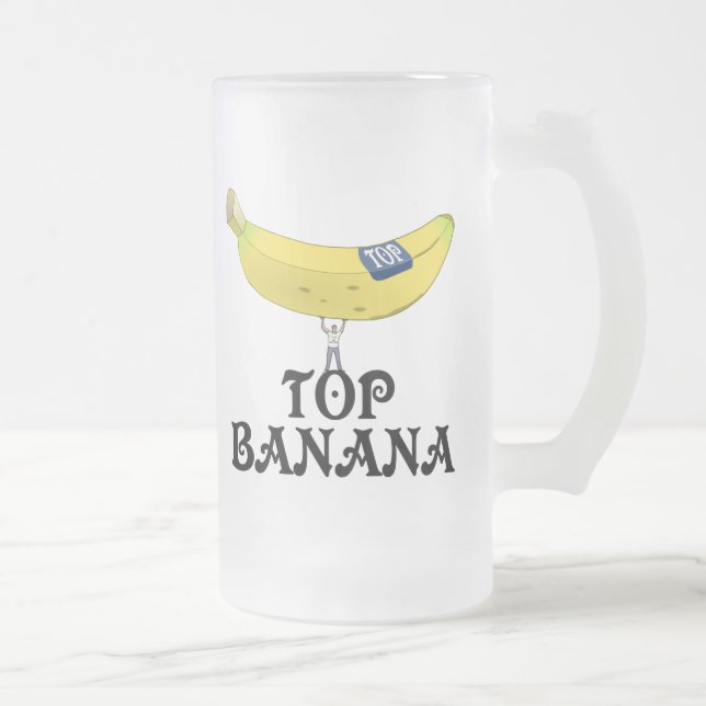 Skräddarsy bästa banan - frostat ölglas (Höger)