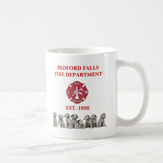 Skräddarsy Bedford Falls brandstationmugg - Kaffemugg