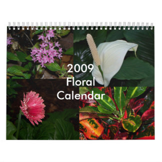 Skräddarsy blom- kalender 2009 -