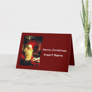 Skräddarsy brev från Santa Helgkort