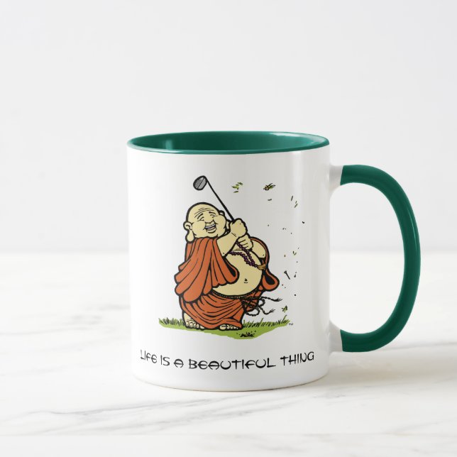 Skräddarsy Buddha Golfmugg - Mugg (Höger)