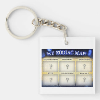 Skräddarsy denna keychain på ZodiacMap.com