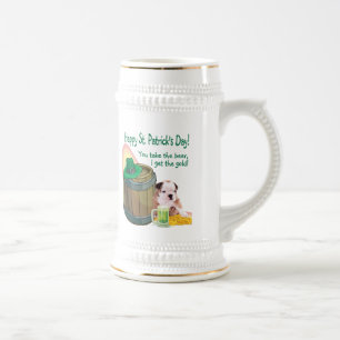 Skräddarsy det! Bulldoggvalpst patrick's day Stei Sejdel