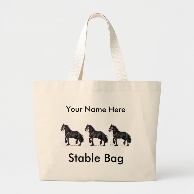 Skräddarsy detta hänger lös jumbo tygkasse (Framsidan)