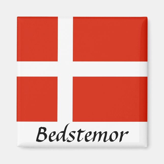 Skräddarsy din Dannebrog! Magnet (Framsidan)