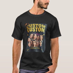 SKRÄDDARSY DIN Egen Bootleg-idé Här, bootleg T-Shi T Shirt