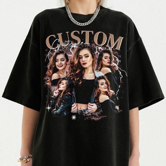 SKRÄDDARSY DIN Egen Bootleg-idé här, bootleg T Shirt (Skapare uppladdad)