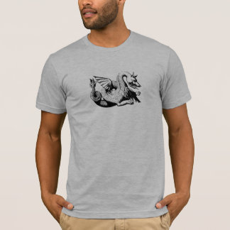 Skräddarsy din egna biskopsstolstilSigil drake T-shirt