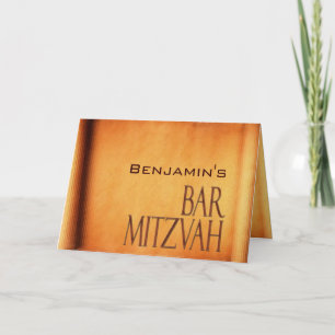 Skräddarsy din egna pubMitzvah inbjudan