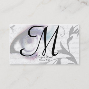 skräddarsy din monogram visitkort