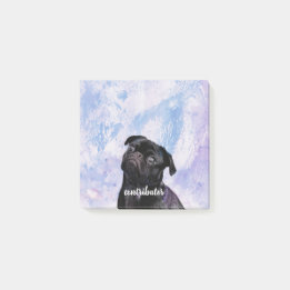 Skräddarsy din mycket egna svart post-it block