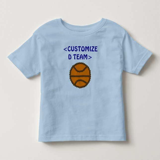 SKRÄDDARSY - DITT BASKETLAGNAMN TEE SHIRT (Framsida)