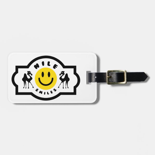 SKRÄDDARSY DITT HÄNGER LÖS MÄRKREN BAGAGEBRICKA (Horisontell Framsida)