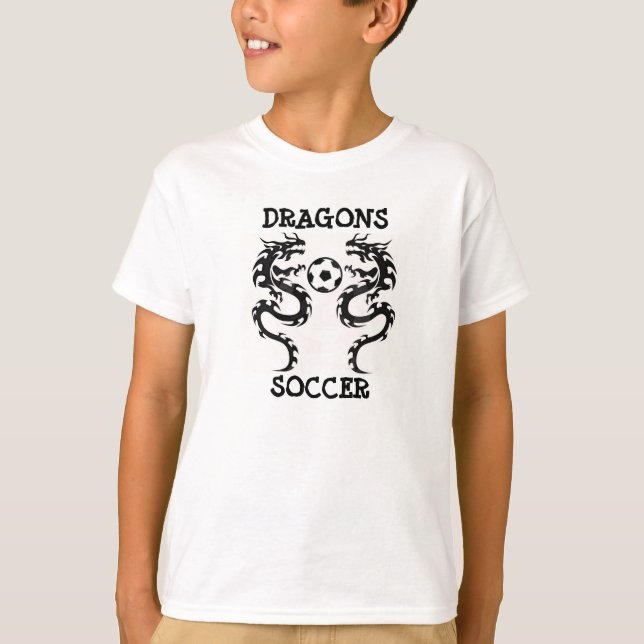 Skräddarsy DRAKEFOTBOLLT-TRÖJA - Tee (Framsida)