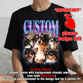 SKRÄDDARSY EGNA husdjur 90-tals bootleg vintage T Shirt