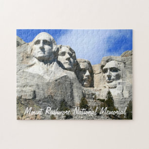 Skräddarsy fotoet för den Mount Rushmore Pussel