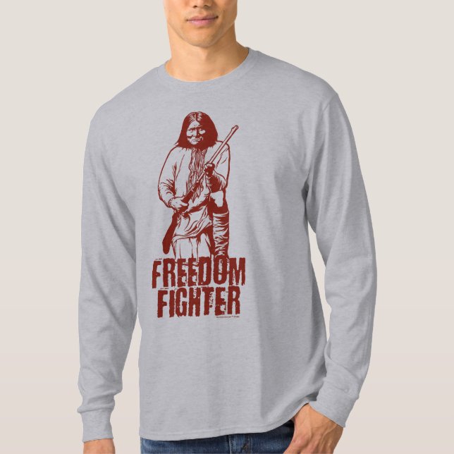 Skräddarsy frihetskämpeGeronimo T-tröja - Tee Shirt (Framsida)