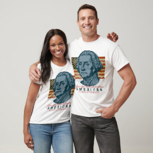 Skräddarsy George Washington T-tröja - Tee Shirt