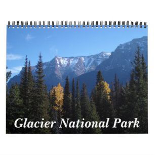 Skräddarsy glaciärnationalpark - kalender