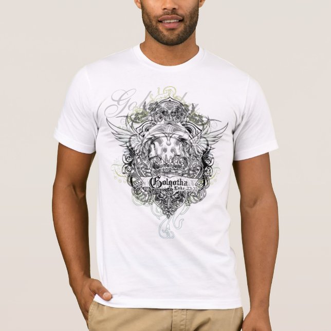 Skräddarsy Golgotha - - som skräddarsy Tee (Framsida)