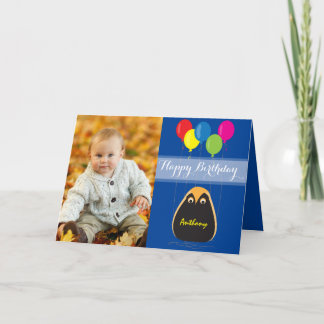 Skräddarsy grattis på födelsedagen med en lycklig kort