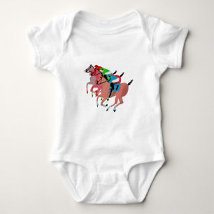 Skräddarsy hästkapplöpningdesignen tee