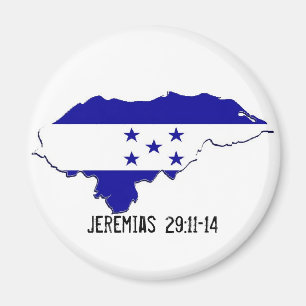 Skräddarsy Honduras beskickningJeremias 29:11 - 1 Magnet